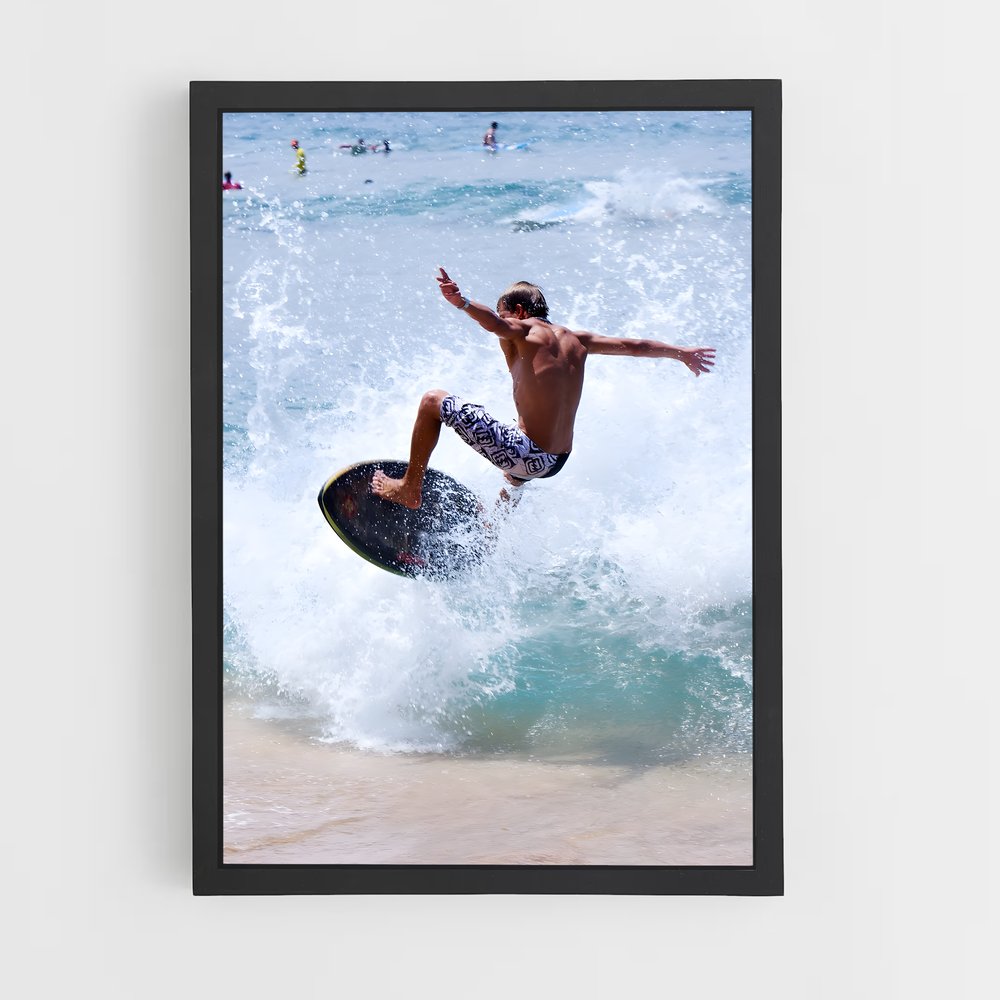 Poster Exile skimboards (vue 2)